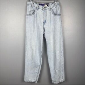 Levi’s Silver Tab Baggy Jeans Light Blue 31x30 Purple Label Skater 90s USA *READ